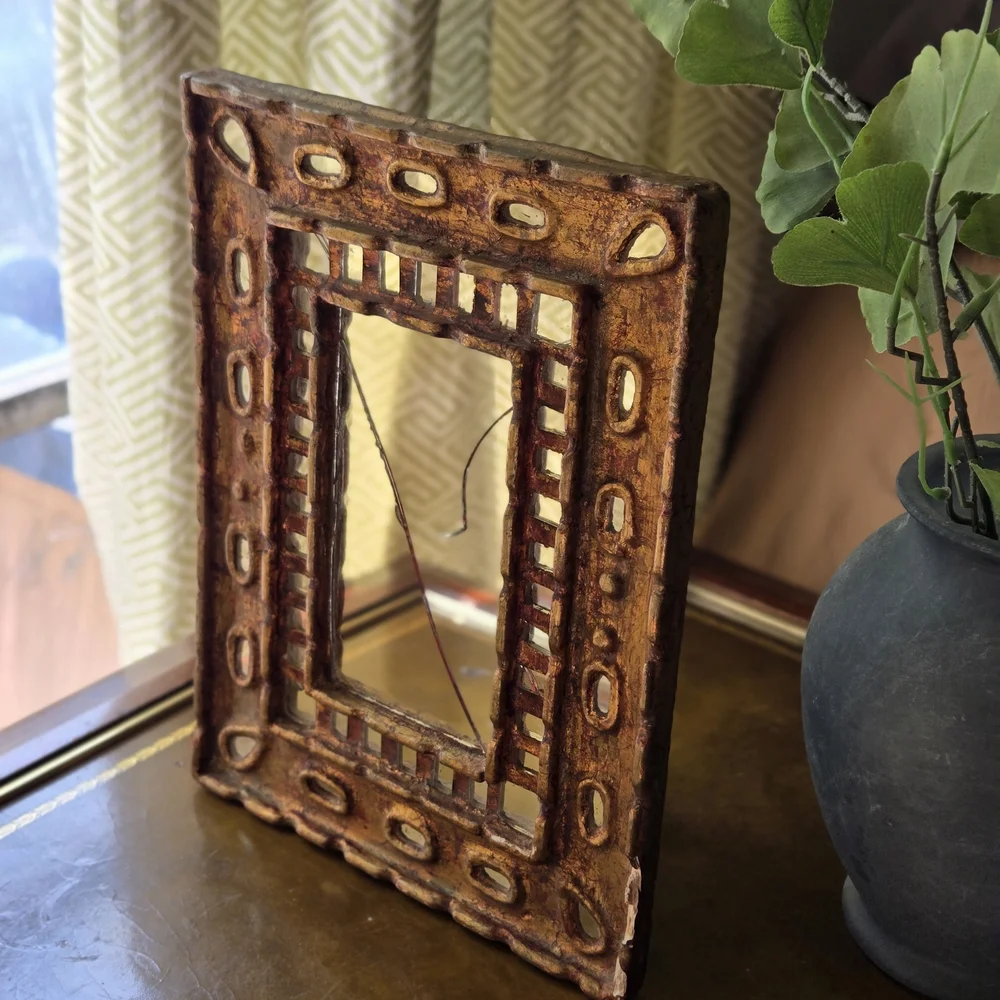 19th century baroque-style mirror | Gilded